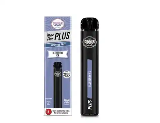 Dinner Lady Vape Pen Plus Blueberry Ice 0%nic