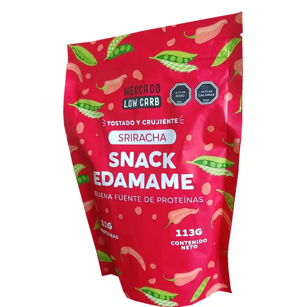 Snack Edamame Sriracha