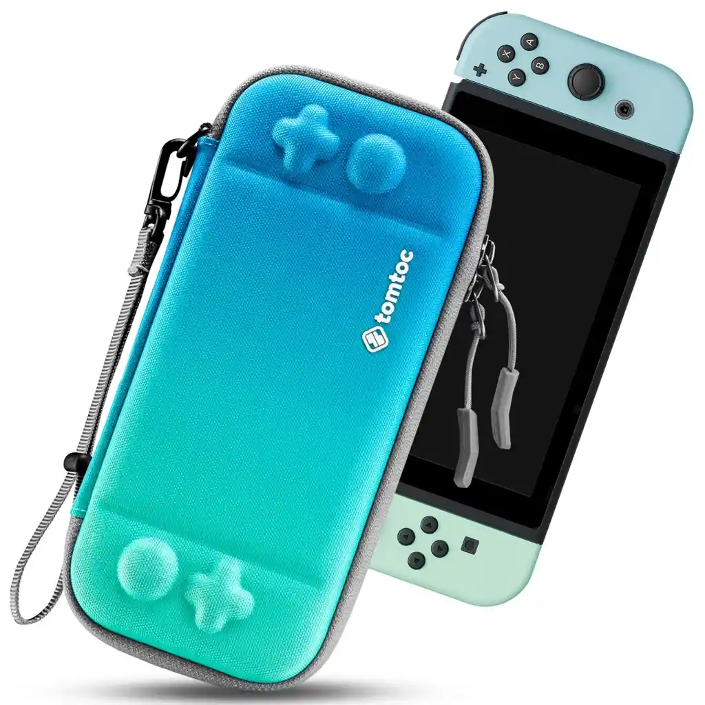 Tomtoc Estuche Ligero Para Nintendo Switch - Ocean Blue