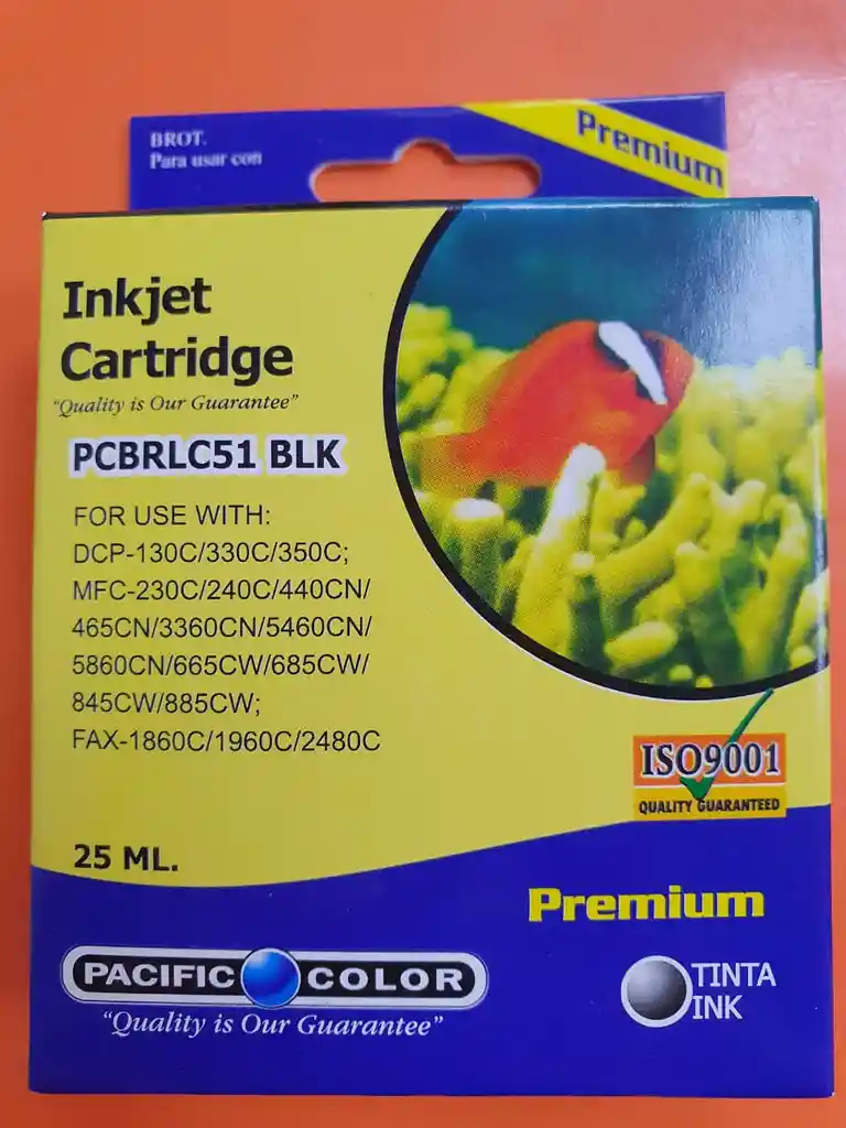 Tinta Pacific Color Lc51 Bk