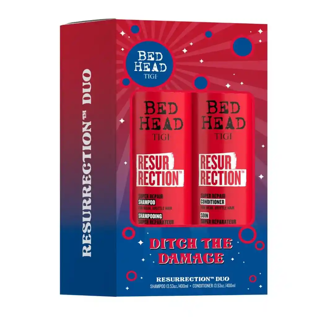 Pack Bedhead Tigi Resurrection Shampoo Y Acondicionador 400ml