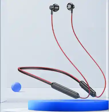 Audifono Hoco Bluetooth 5.3 Es67 Sports Magnéticos Rojo