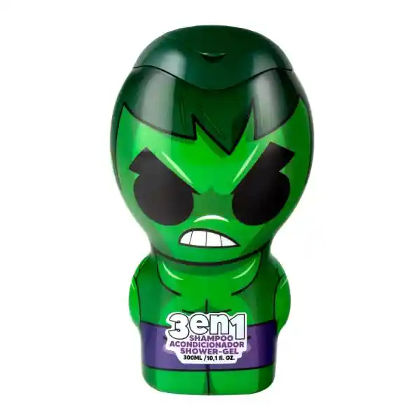 Gelatti Shampoo 3 En 1 300ml Avengers Hulk