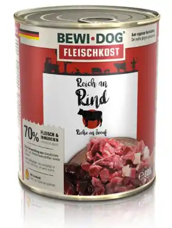 Bewi Dog Lata Rico En Res 800g