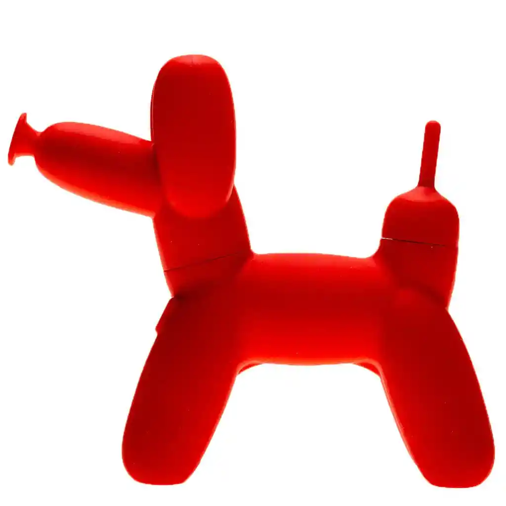 Bong K9 Perro De Globo 15cm Piece Maker Gear Rojo