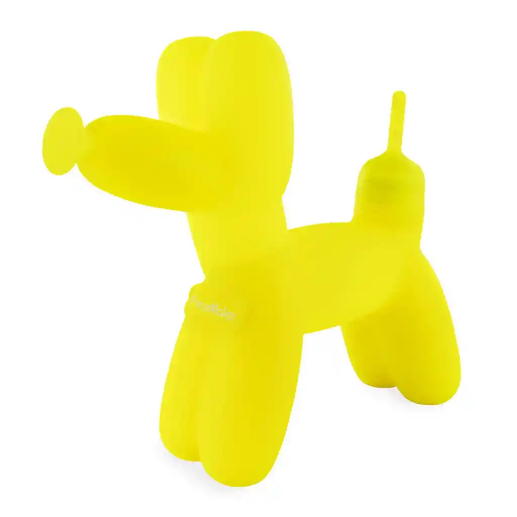 Bong K9 Perro De Globo 15cm Piece Maker Gear Amarillo