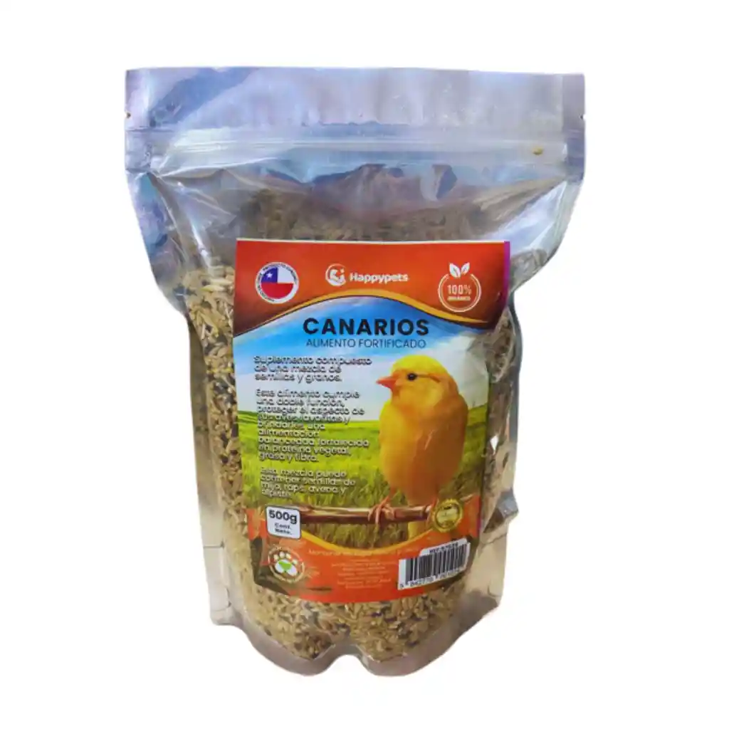 Alimento Fortificado Para Canarios (500g)