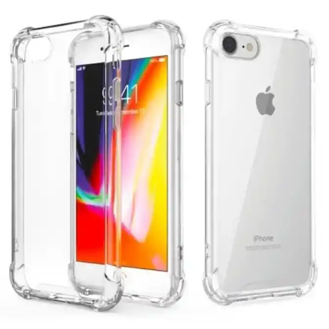 Carcasa Transparente Reforzada Antigolpes Iphone 7 / 8 / Se