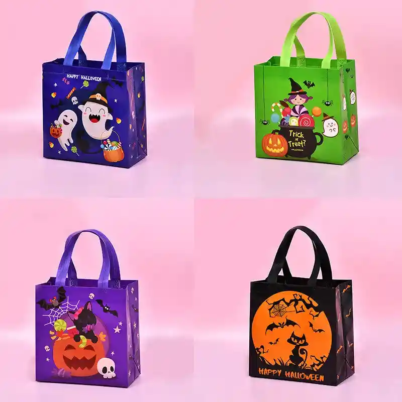 Bolsa Dulces Halloween 16 X 25 Cm Big Party