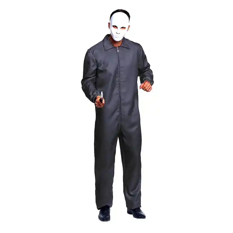 Disfraz Overol Gris Talla L Fiestamania