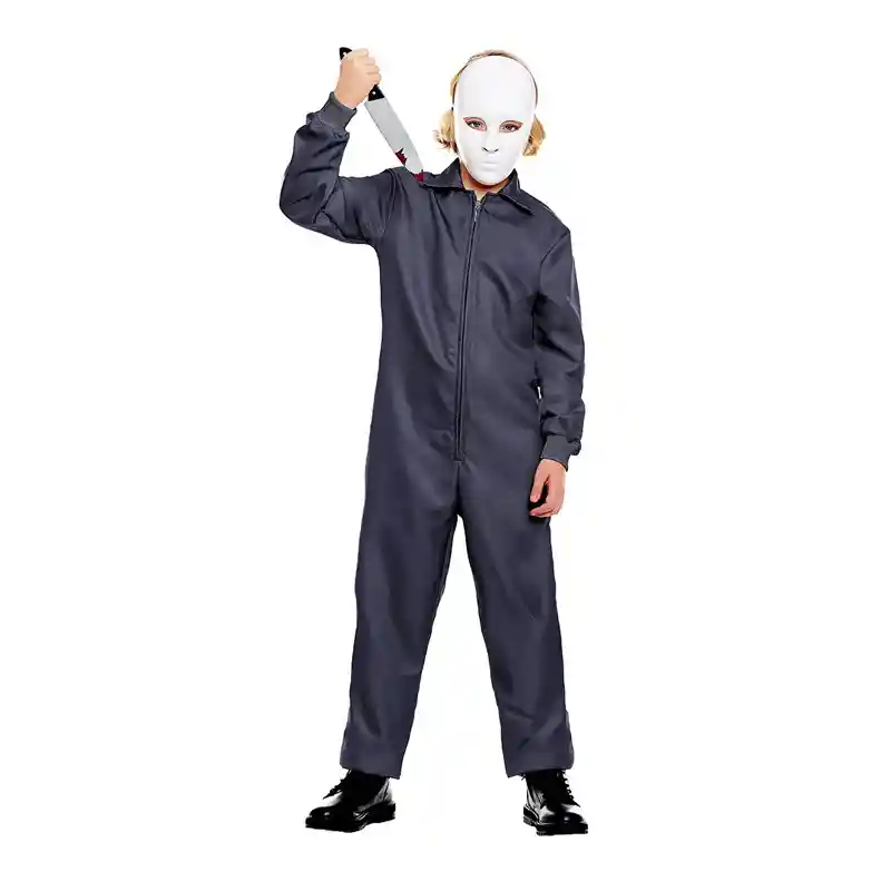 Disfraz Overol Gris Talla 5-6 Fiestamania