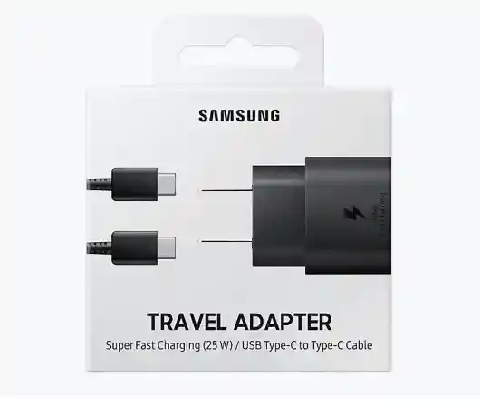 Cargador Samsung 25w Tipo C Carga Rapida