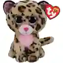 Ty Peluche Beanie Boos Livvie Leopardo Mediano 36490