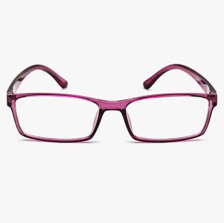 Lentes De Lectura Livianos Transparentes - Color Morado - +2.00