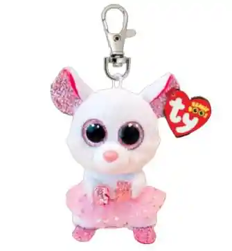 Ty Llavero Beanie Boos Nina Ratón Bailarina 35246