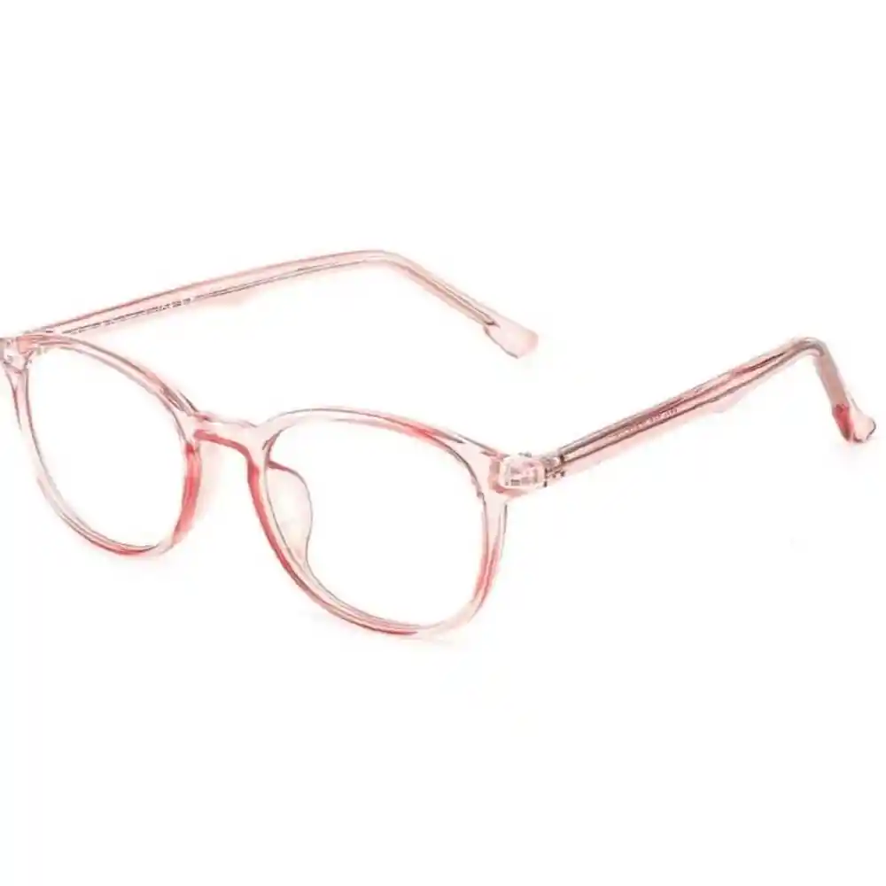 Lentes De Lectura Livianos Transparentes - Colores Rosado +2.25