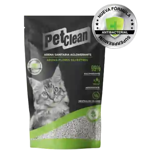 Arena Sani. Petclean Perfumada 10kg