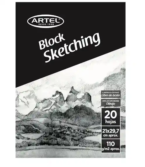 Block Dibujo 110gr A4