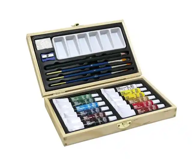 Maleta Pintura Acrílica + Accesorios Artel