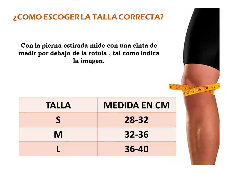 Rodillera Deportiva Acolchada Universal Protect Drb - 1 Par Talla M