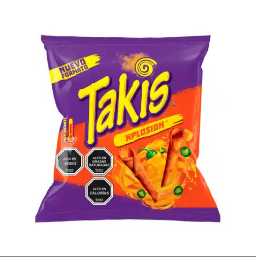 Takis Xplosion Sabor Queso Y Ají 113g