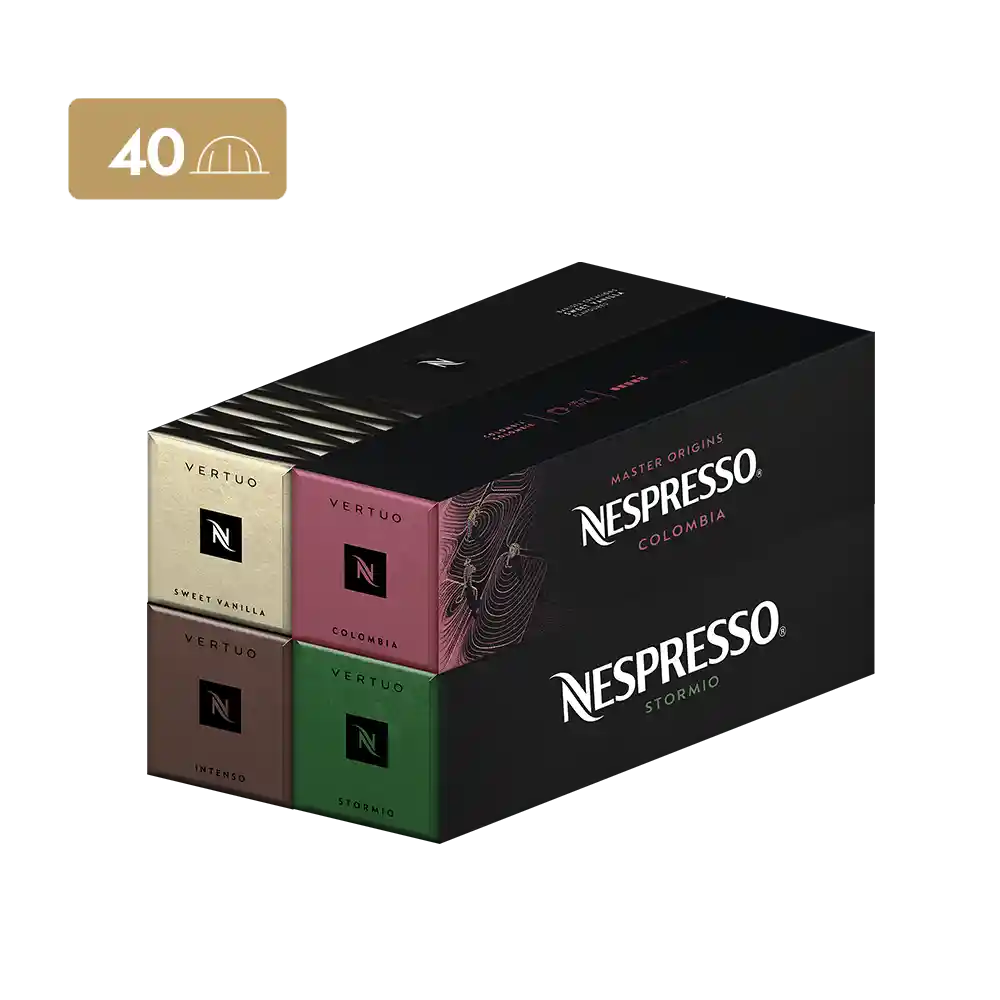 Pack Selección Mug - 40 Cápsulas Vertuo