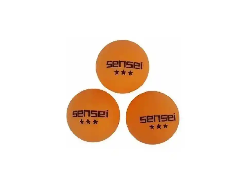 Set 6 Pelotas Ping Pong 3 Estrellas - Tenis De Mesa