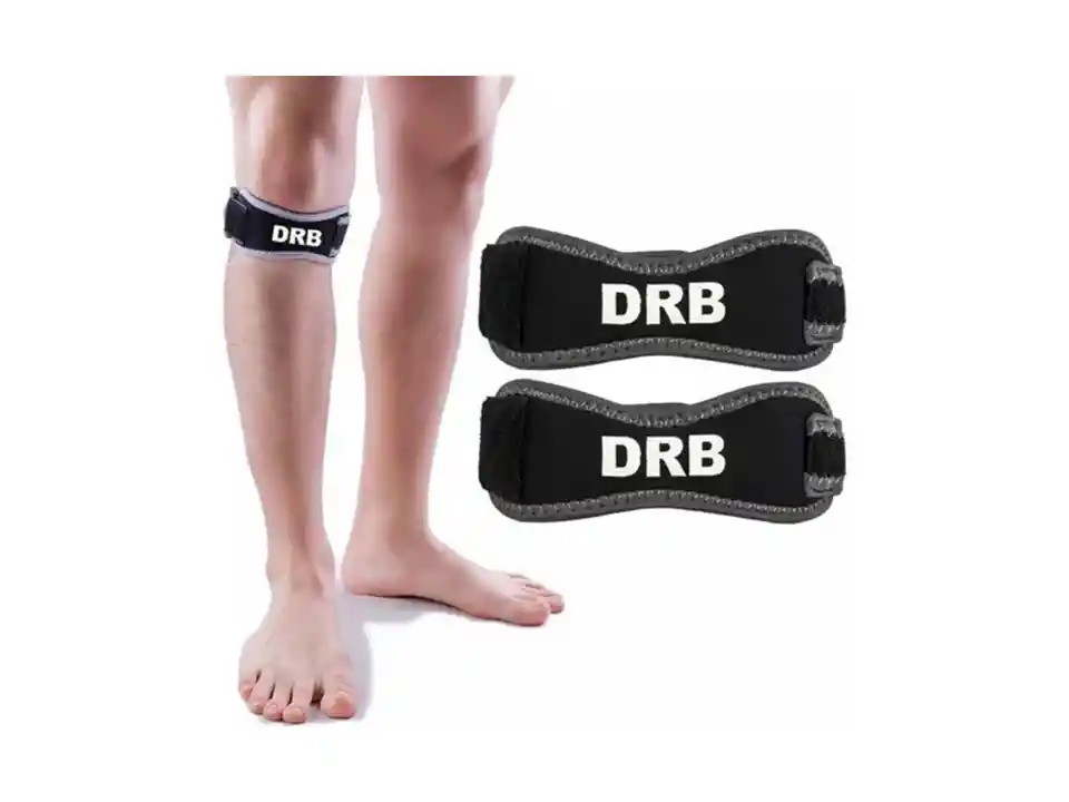 Par 2 Menisqueras Neoprene Drb-soporte Rotuliano Ajustable