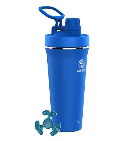 Takeya Botella Térmica Protein Shaker 700ml Cobalt