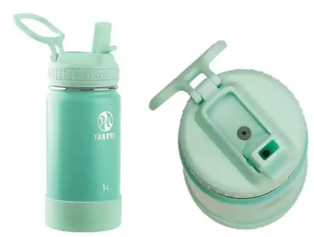 Takeya Botella Térmica C/bombilla Kids Seafoam 414ml