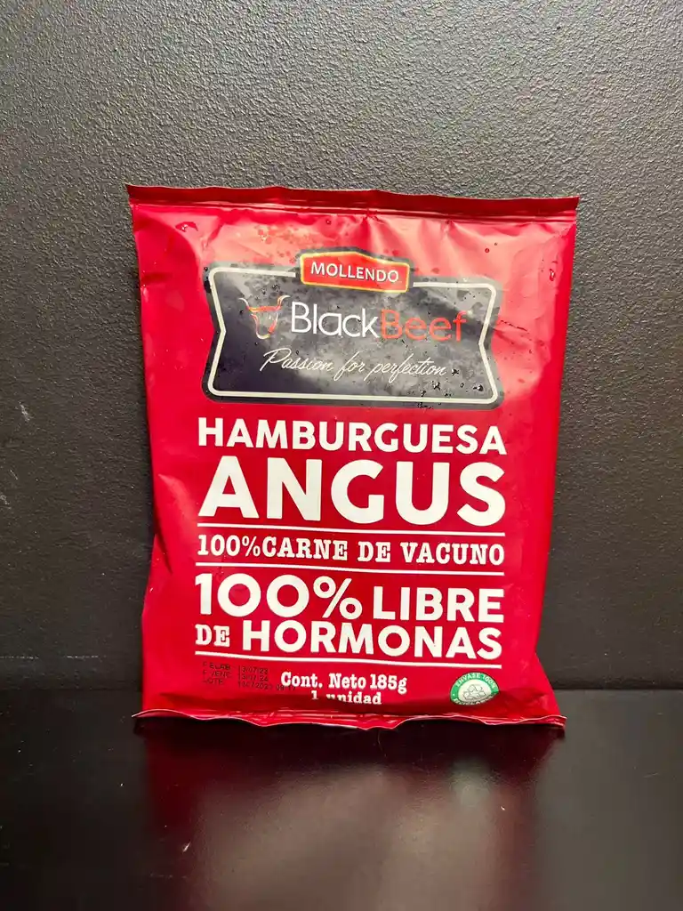 Hamburguesa Black Beef Mollendo