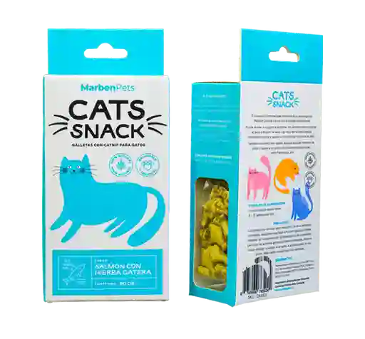 Cat Snacks Salmón Con Catnip