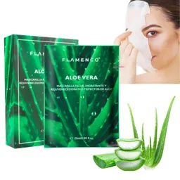 Flamenco · Mascarilla Facial De Aloe Vera