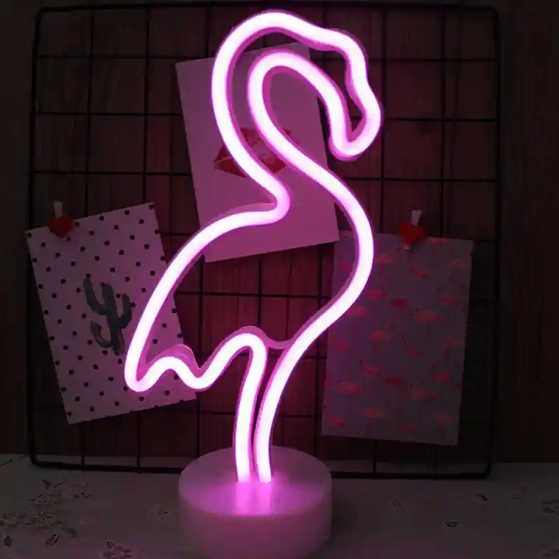 Lampara Led Neon Flamenco