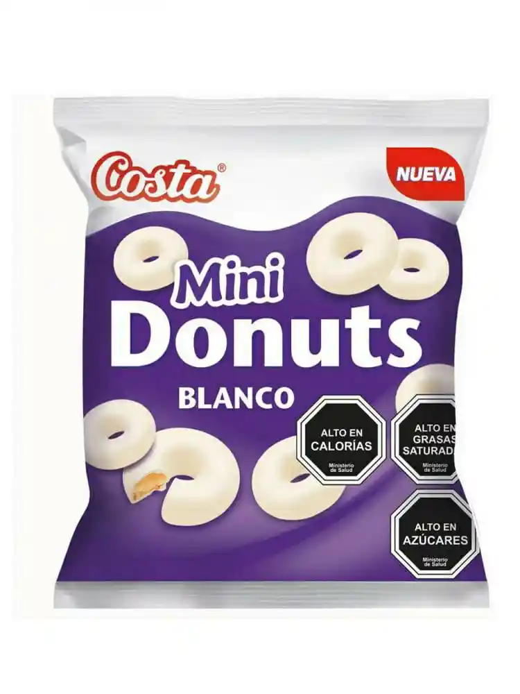 Costa Mini Donuts Blanco 130 G