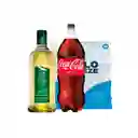 Promo Alto 1,0 Lt + Coca Cola Zero 3,0 Lt + 2 Kg Hielo