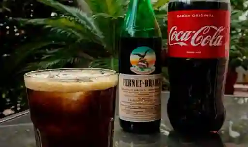 Fernet Branca + Coca Cola 1,5 + 1 Kg Hielo