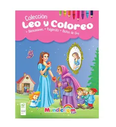 Colección Leo Y Coloreo *blancanieves*pulgarcito*ricitos De Oro*