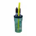 Vaso Con Bombilla Figura 3d Bluey