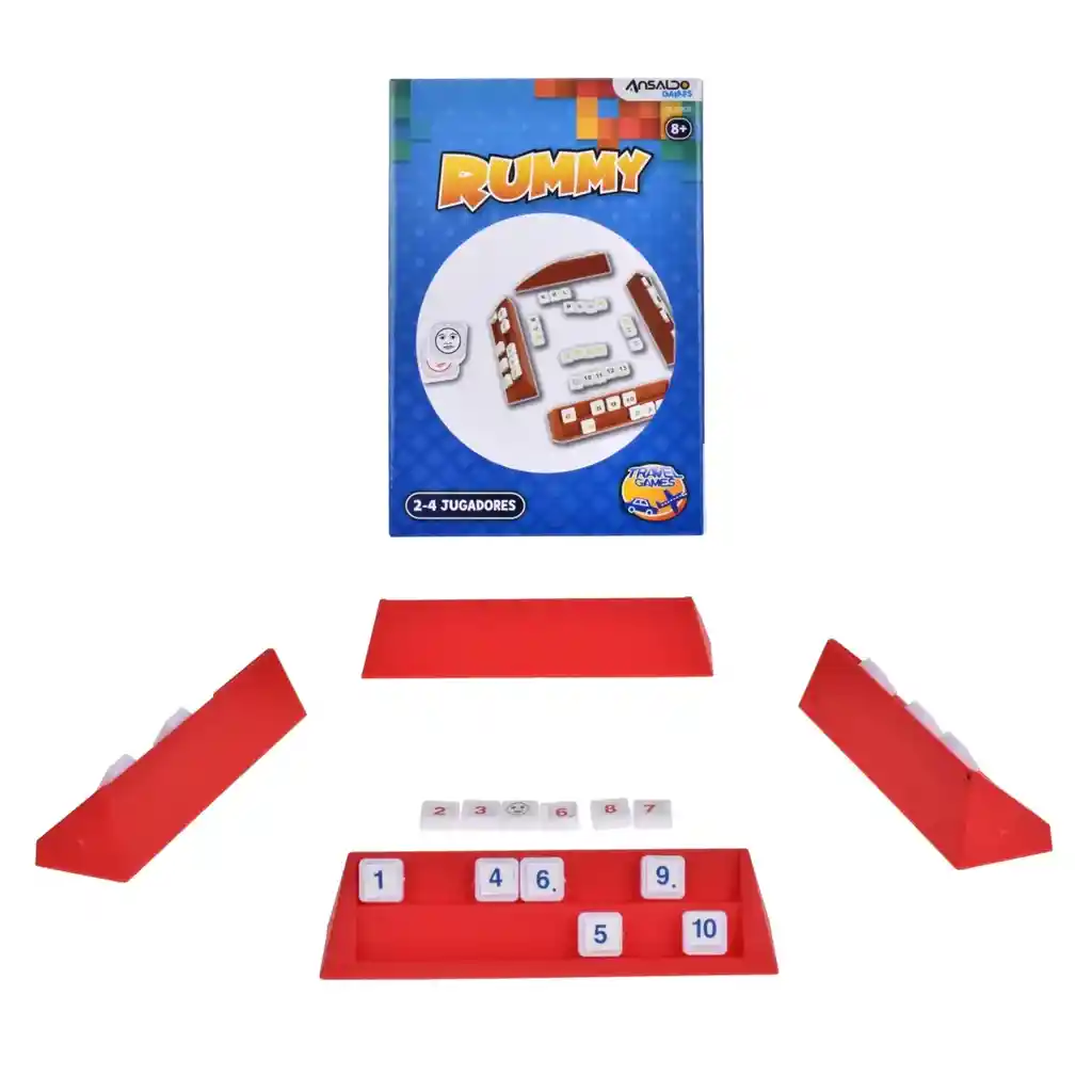 Juego De Mesa Para Viajar – Rummy