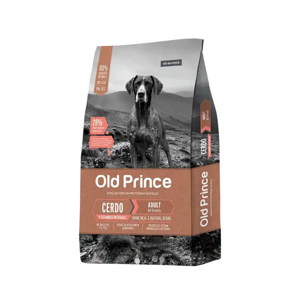 Old Prince Cerdo & Legumbre Nat Adultos - 3kg