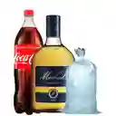 Promo Mistral 35° 750 Cc + Coca Cola 1,5 Lt + 1 Kg Hielo