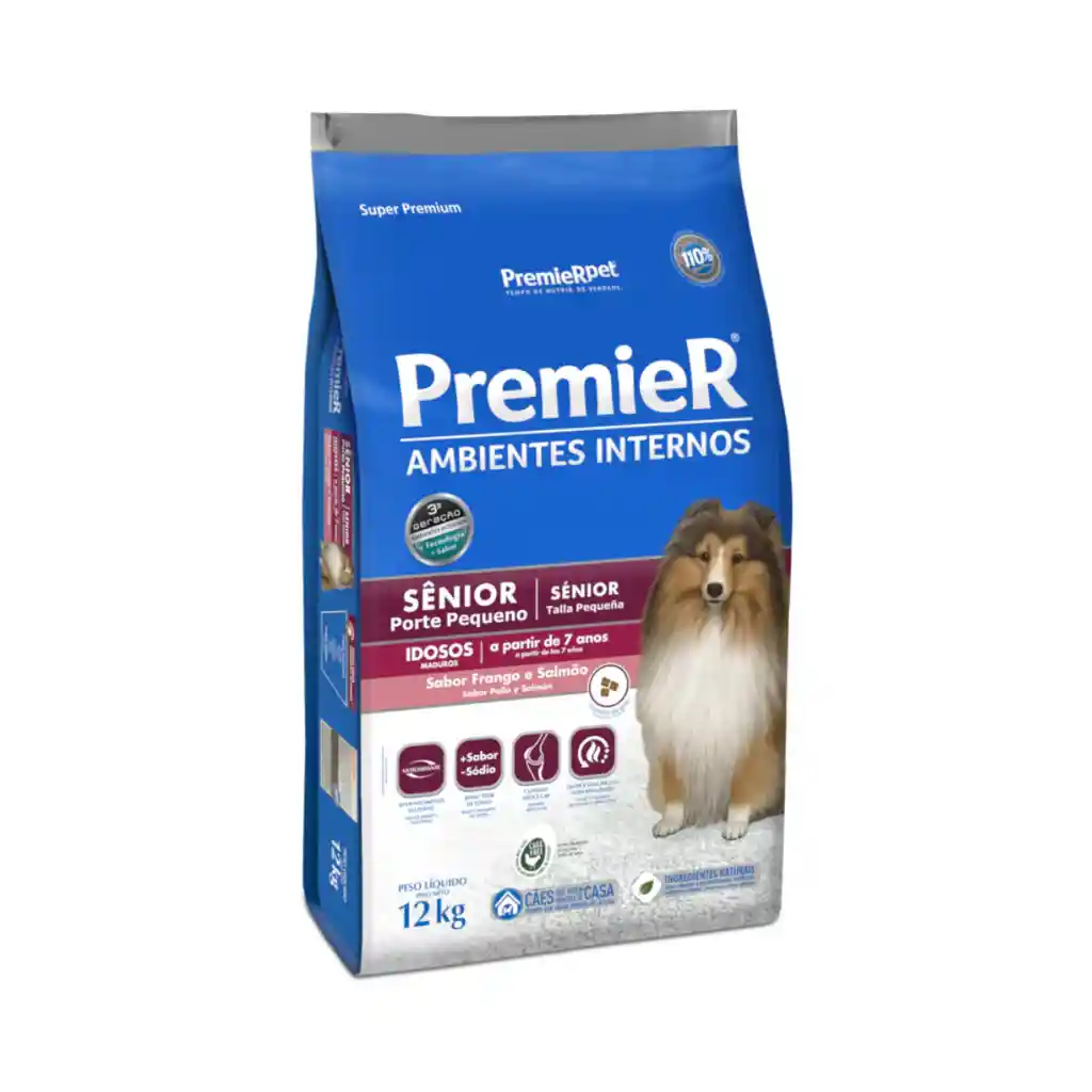 Premier Perros Sénior Pequeños 12kg