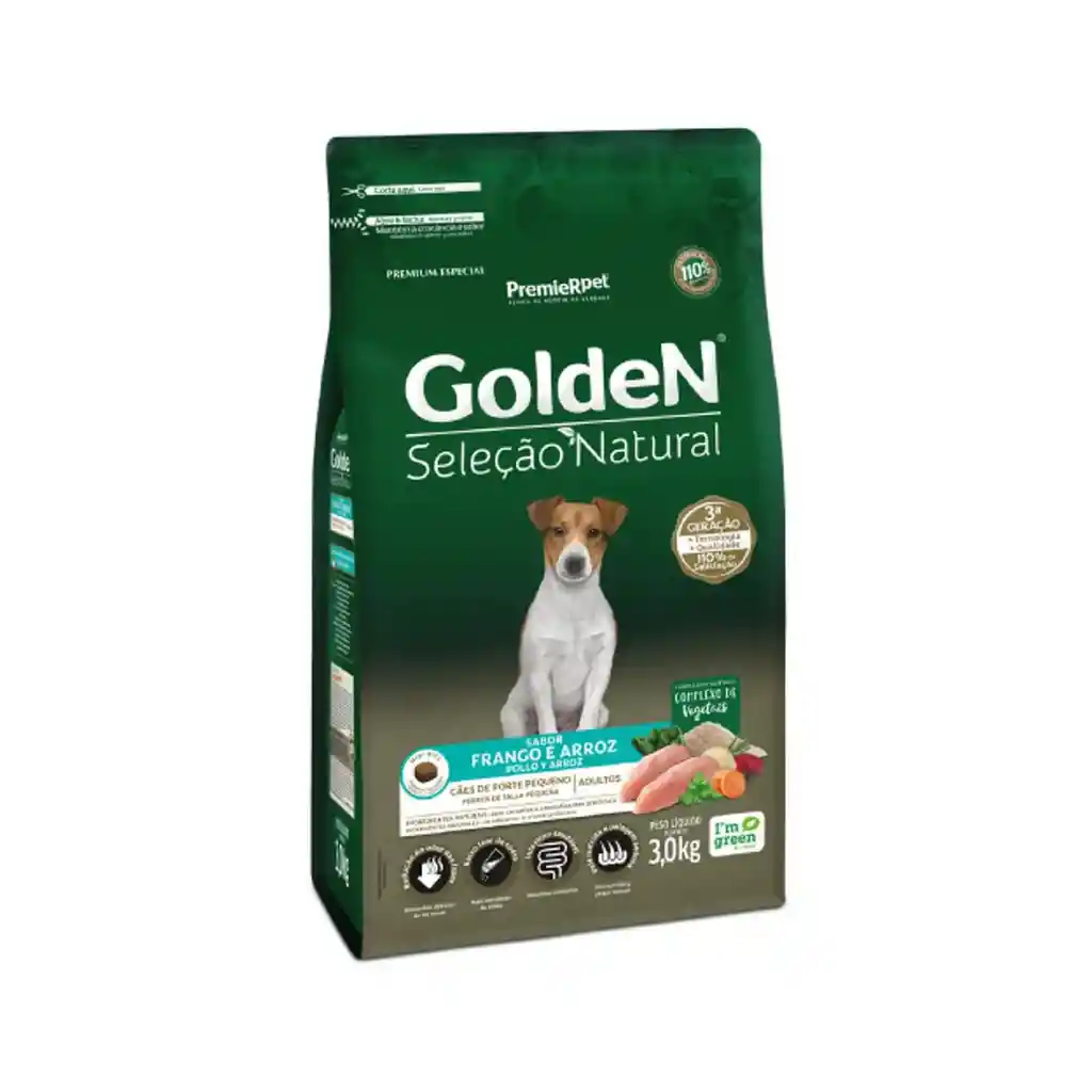 Golden Select Natural Adulto Mini Bits Perro 3kg
