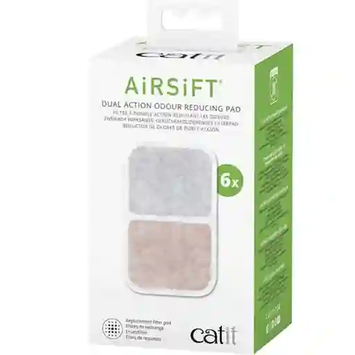 Catit Airsift Filtro Purificador 6 Un
