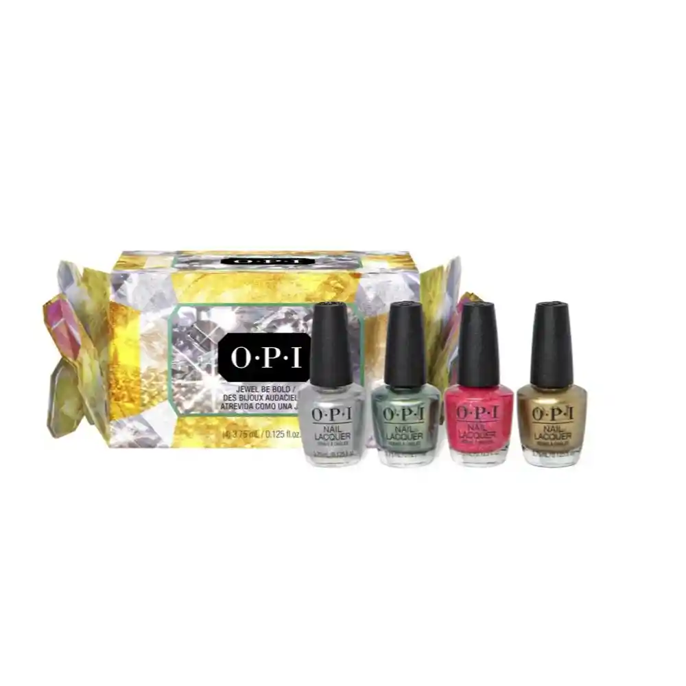 Opi Tradicional · Set De 4 Mini Esmaltes Para Uñas