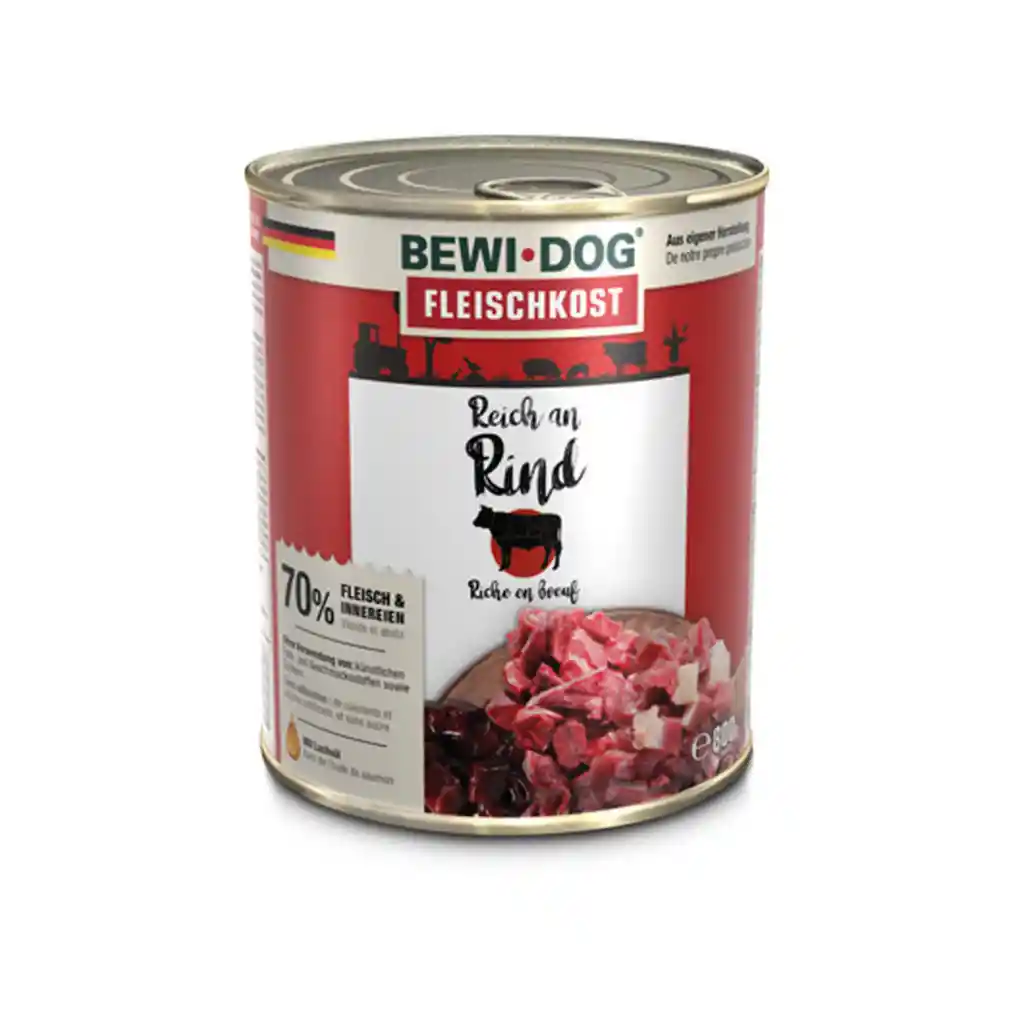 Bewidog Lata Rico En Res 800g