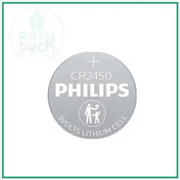 Pila De Litio Philips Cr2450