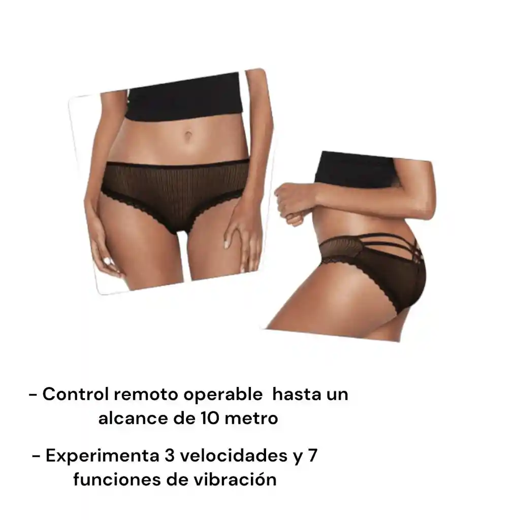 Bikini Con Bala Vibradora Con Control Remoto