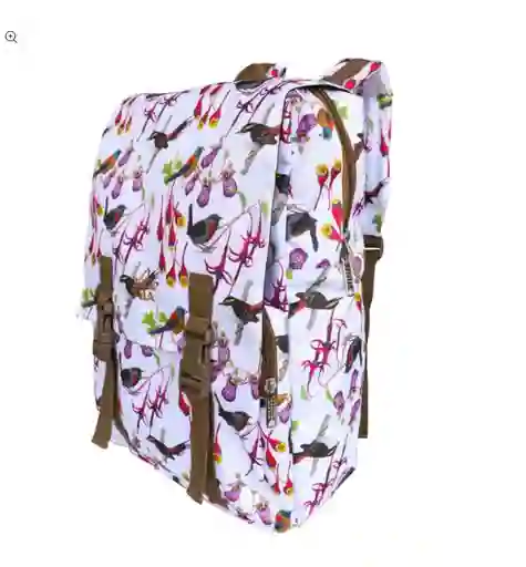 Mochila Cuadrada Sustentable Para Notebook 13" - 15.6" Diseño Sur